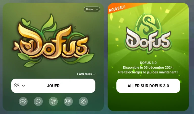 Pré-téléchargement Dofus 3 Unity
